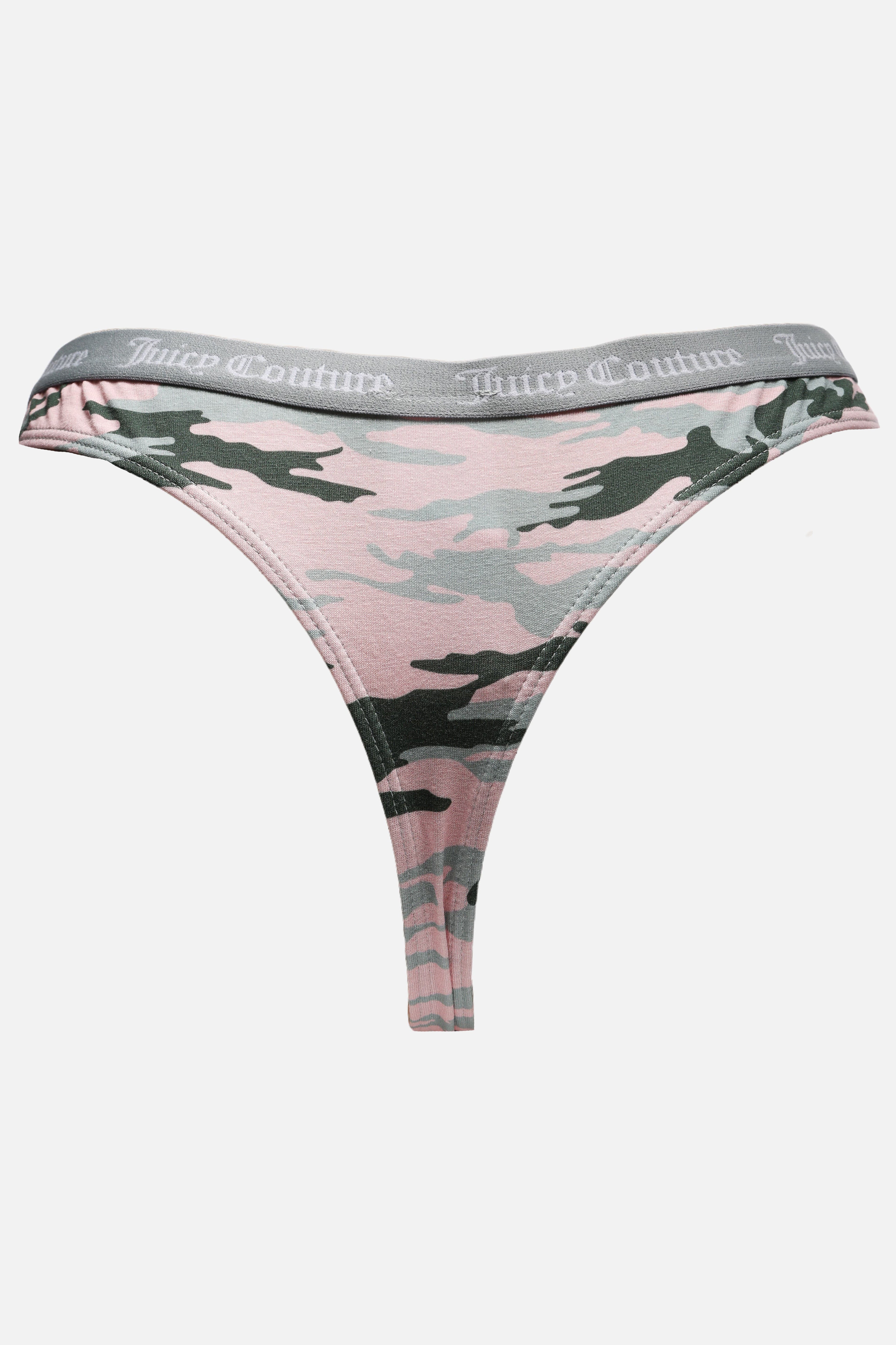 Dreierpack Strings - Pink + Grey