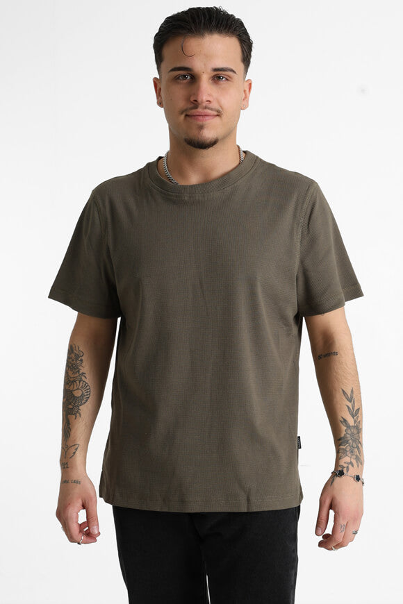 Maglietta strutturata - Oliva