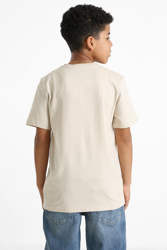 Chest Surf Graphic T-Shirt - Oyster Gray