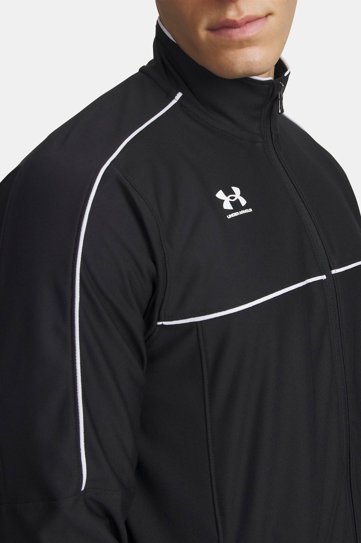 Track jacket - Black + White