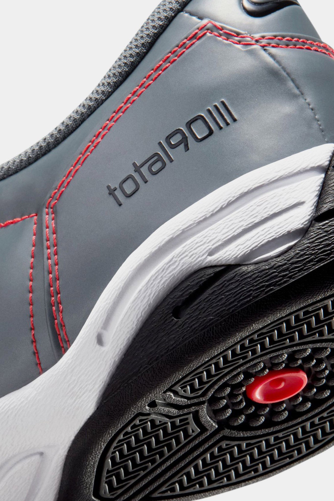 Total 90 Sneaker - Smoke Grey + Bright Crimson + White + Black