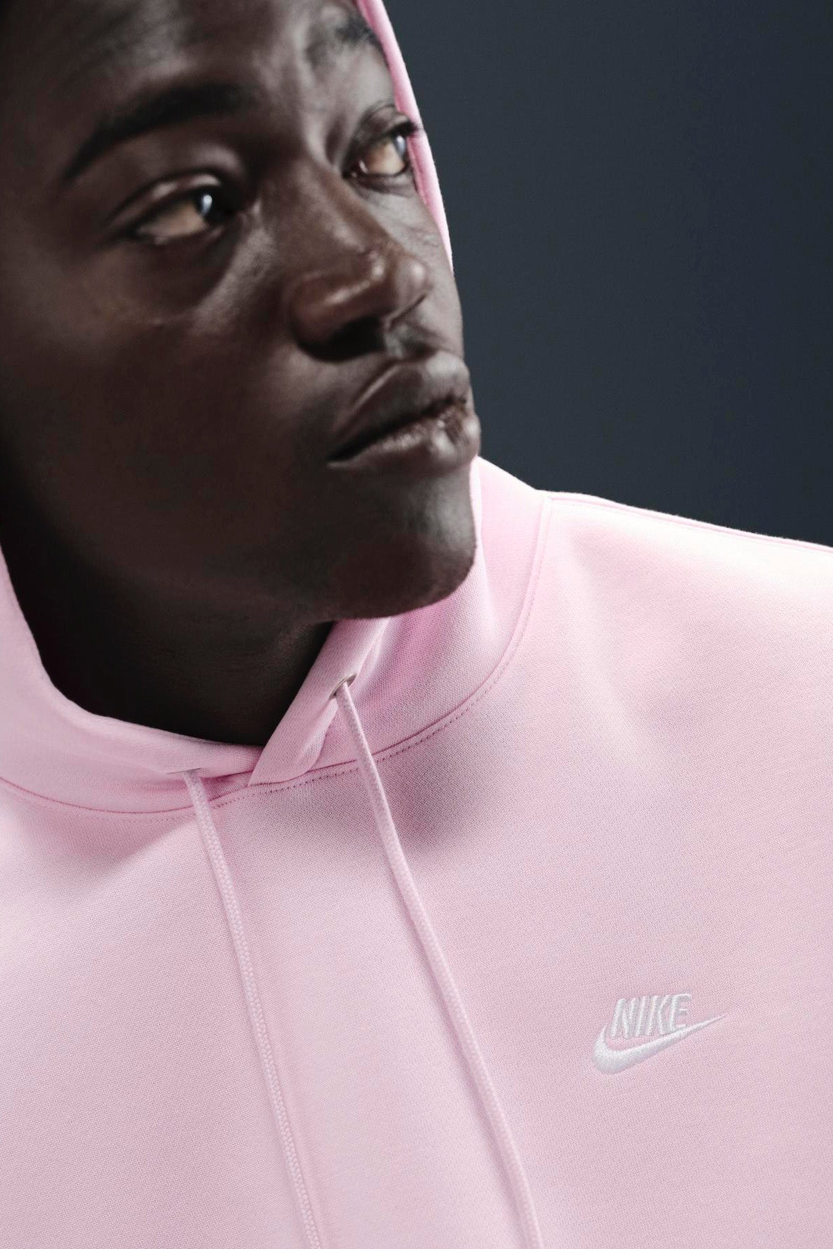 Sportswear Club Fleece Hooded Sweatshirt - Pink Foam