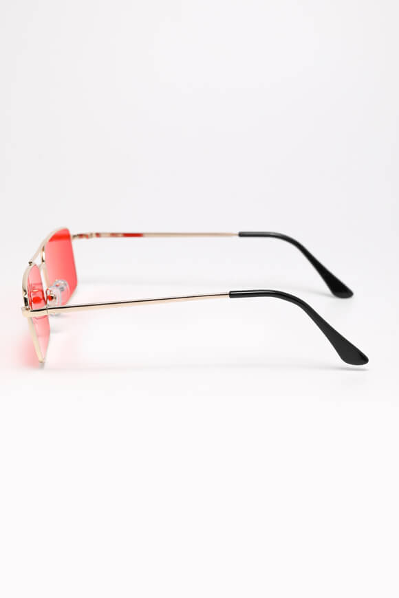 Lunettes - Gold + Red