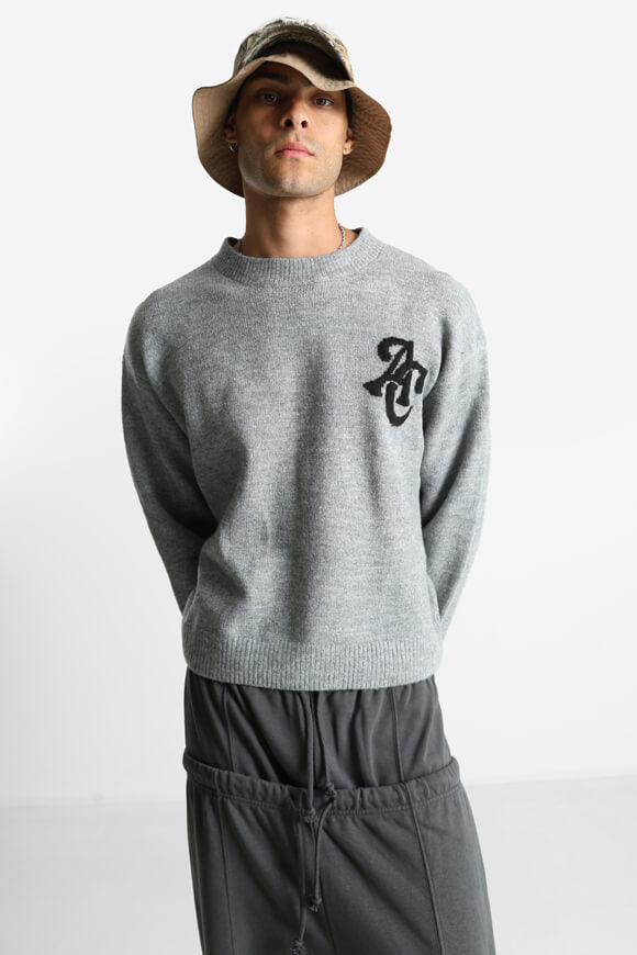Strickpullover - Grey Heather