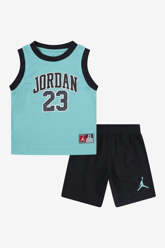 Kids-Set - Washed Teal + Black