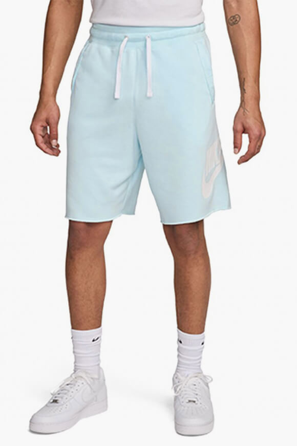 Club Alumni Sweatshorts - Glacier Blue + White