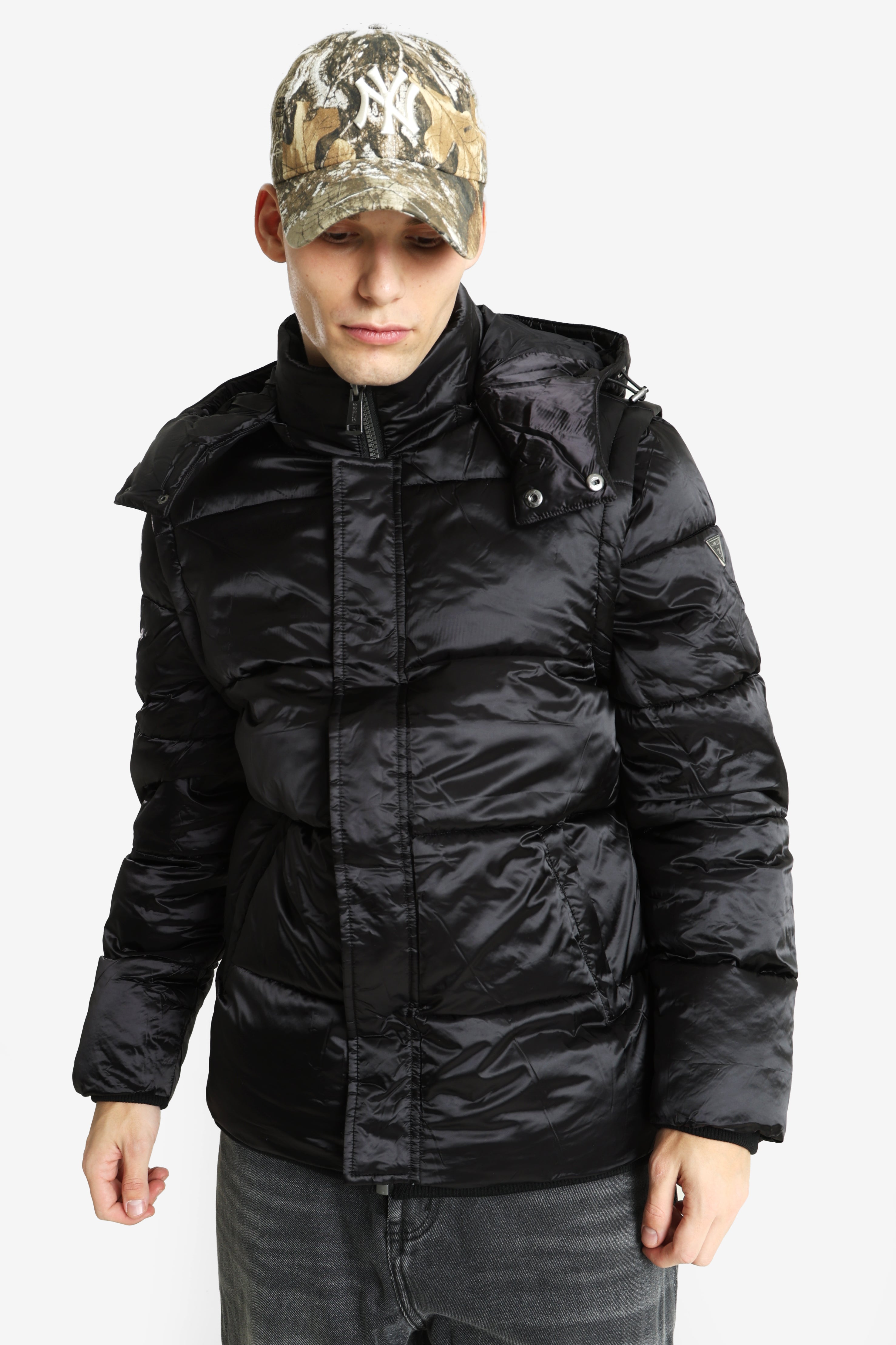 Giacca imbottita - Jet Black