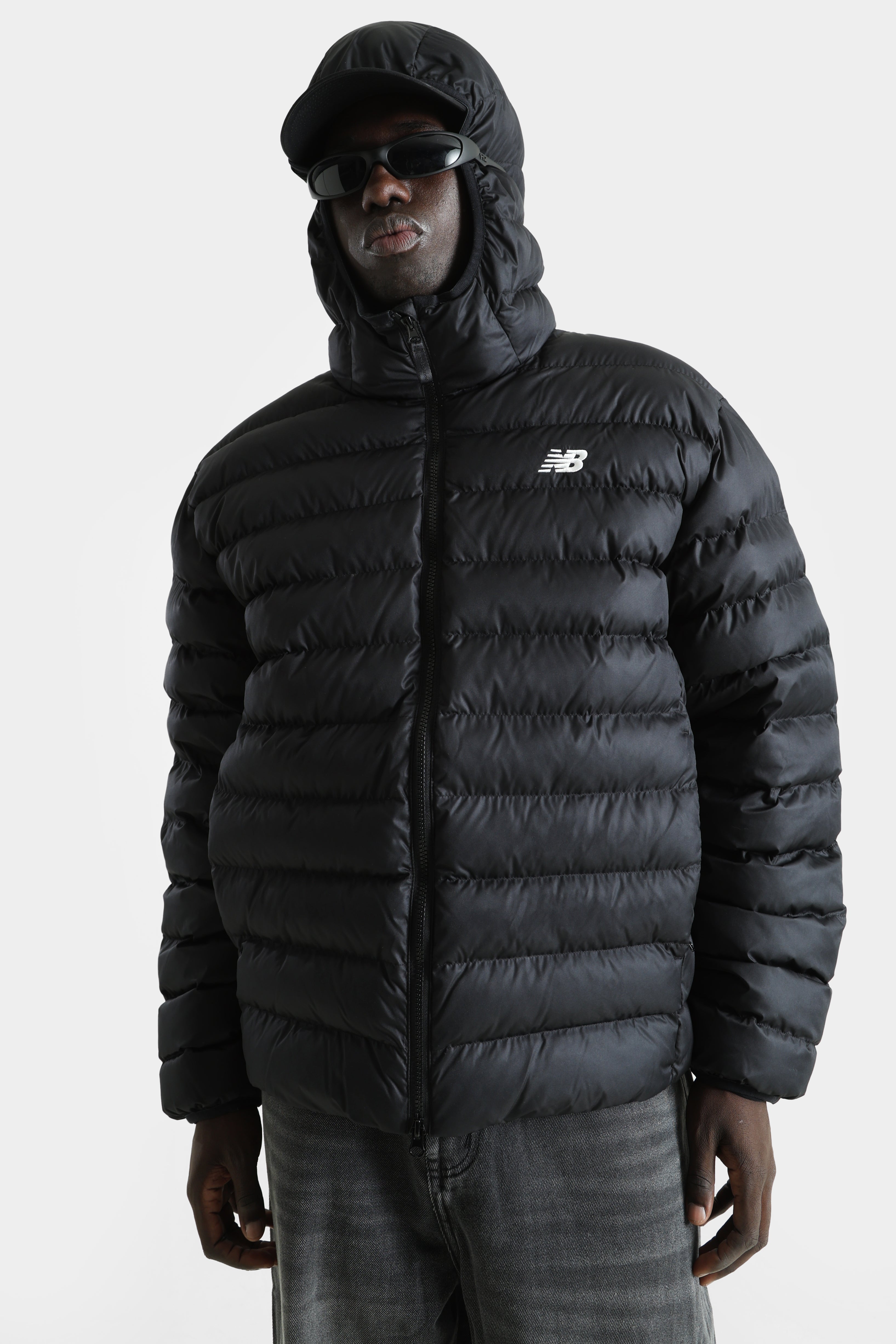 Quilted jacket - Black
