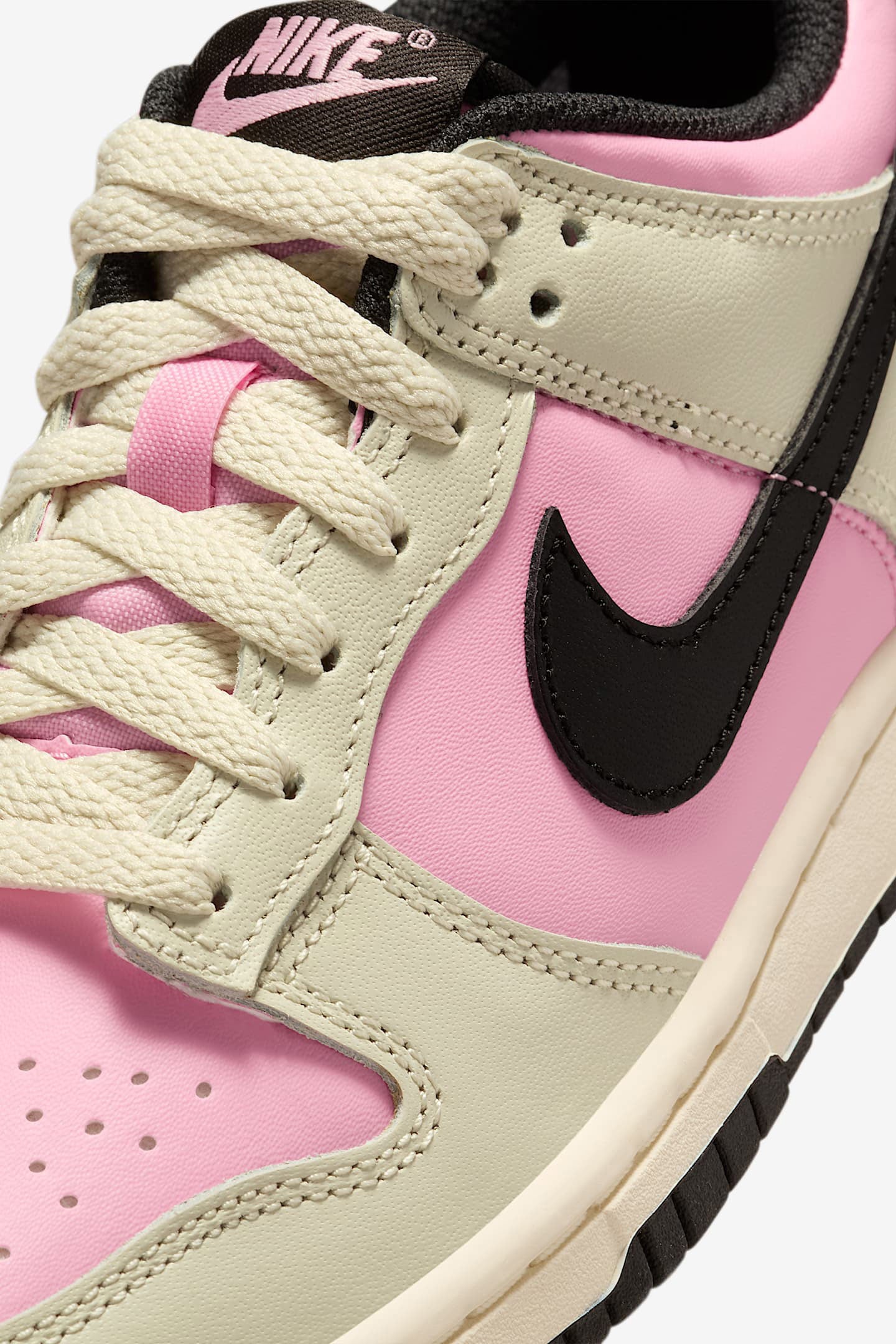 Dunk sneakers - Pink Rise + Light Orewood Brown + Pale Ivory + Black