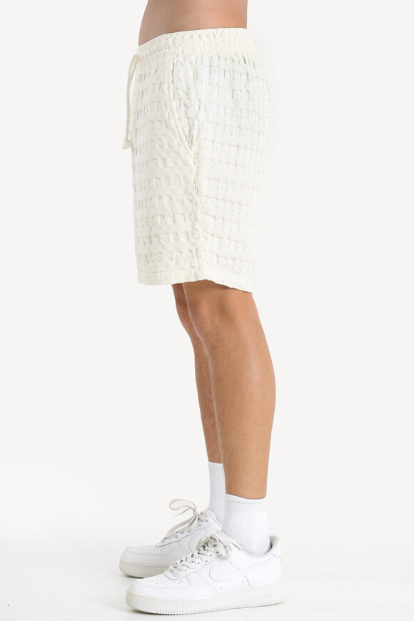 ONSTEL Strukturierte Stoffshorts - Egret