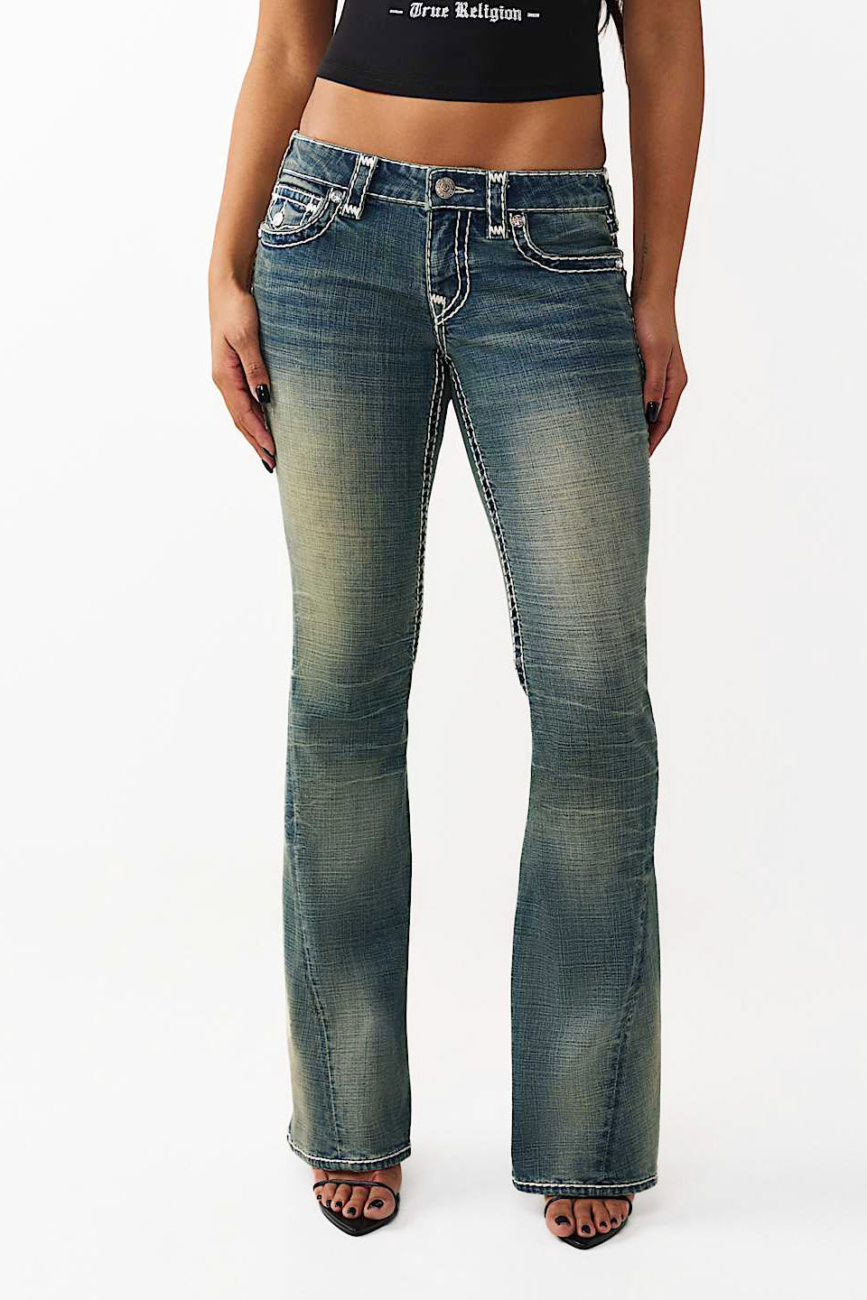 Joey Flare Jeans - Dandelion Fade