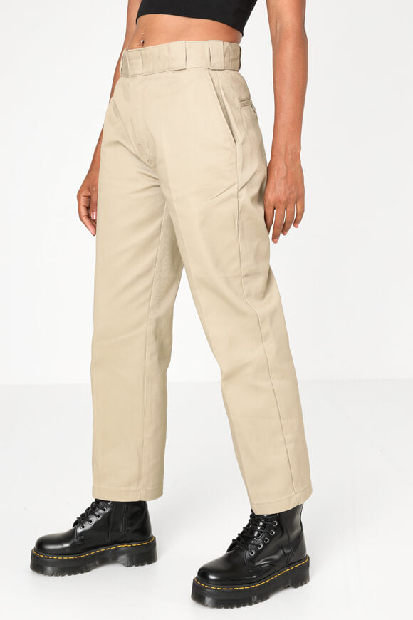 Cropped Chinos - Beige