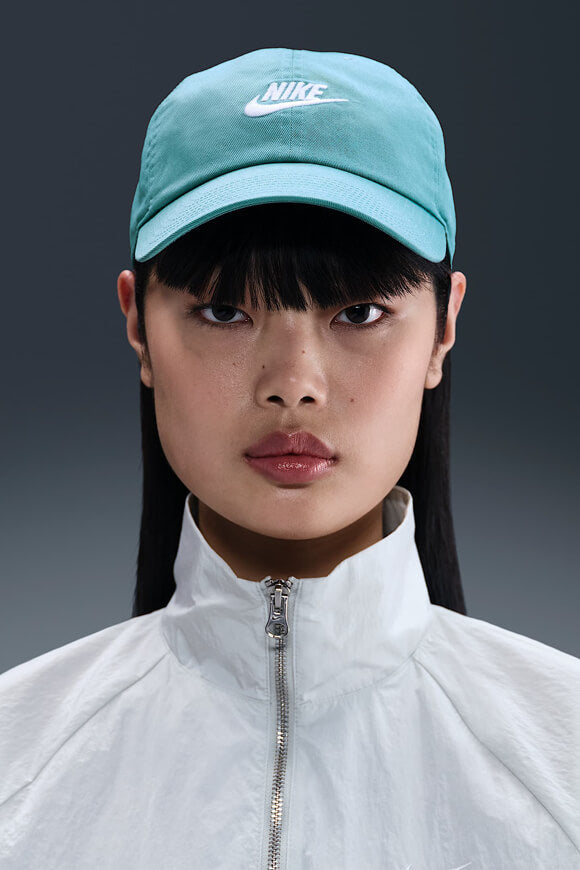 Futura Wash Strapback Cap - Denim Turquoise