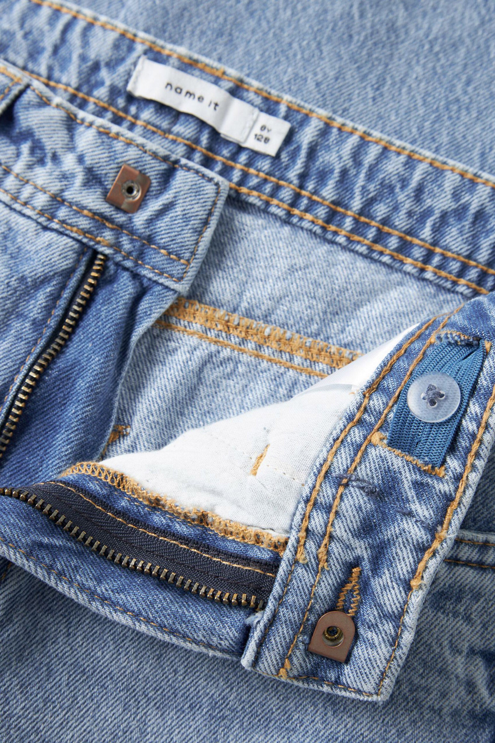 NKMBEN Skater Jeans - Light Blue Denim