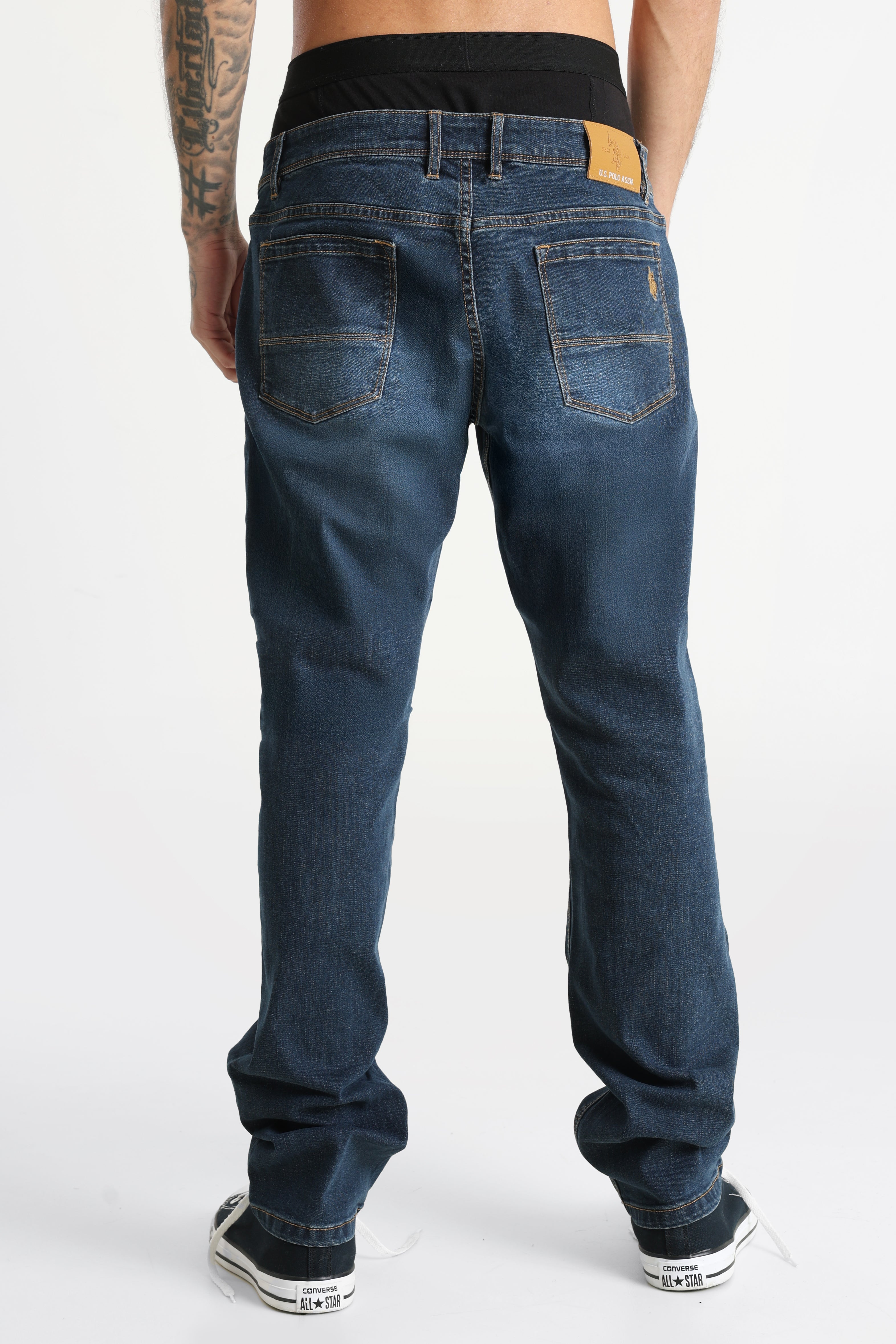 Jeans Roma Regular Fit - Denim blu scuro