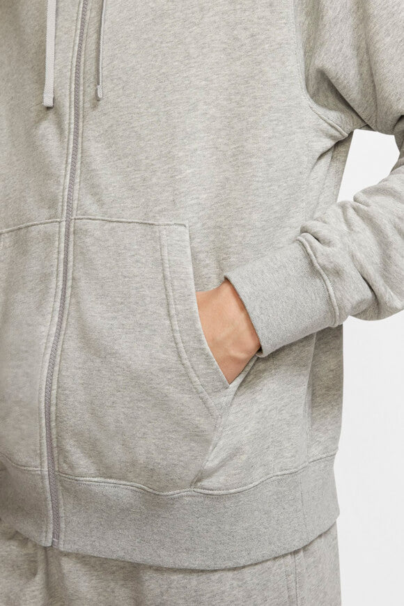 Sweat zippé à capuchon - Light Grey Heather