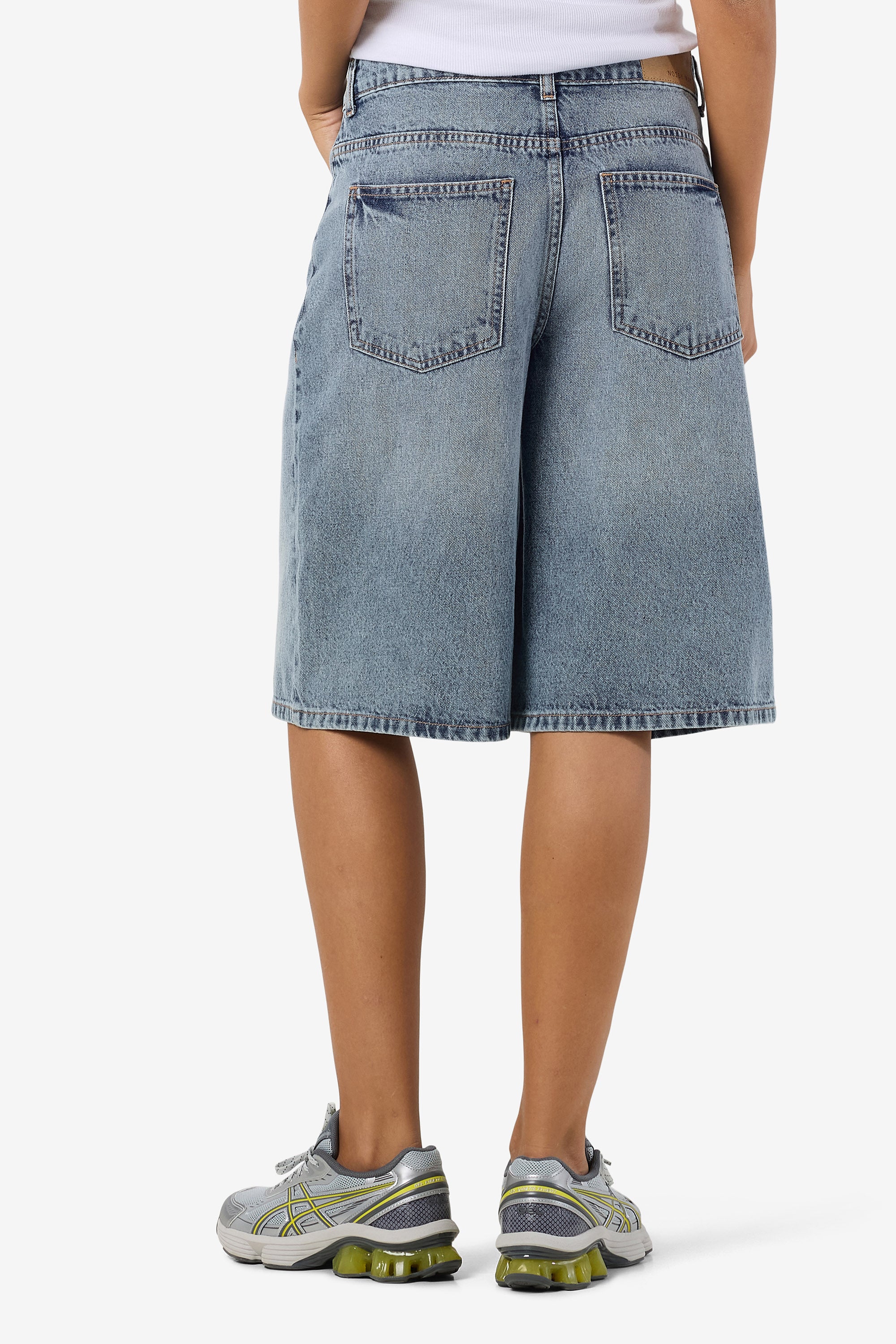 NMMINDIE Jeansshorts - Light Blue Denim