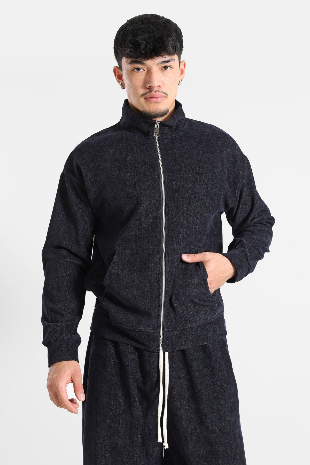 Leichte Jacke - Blue Denim