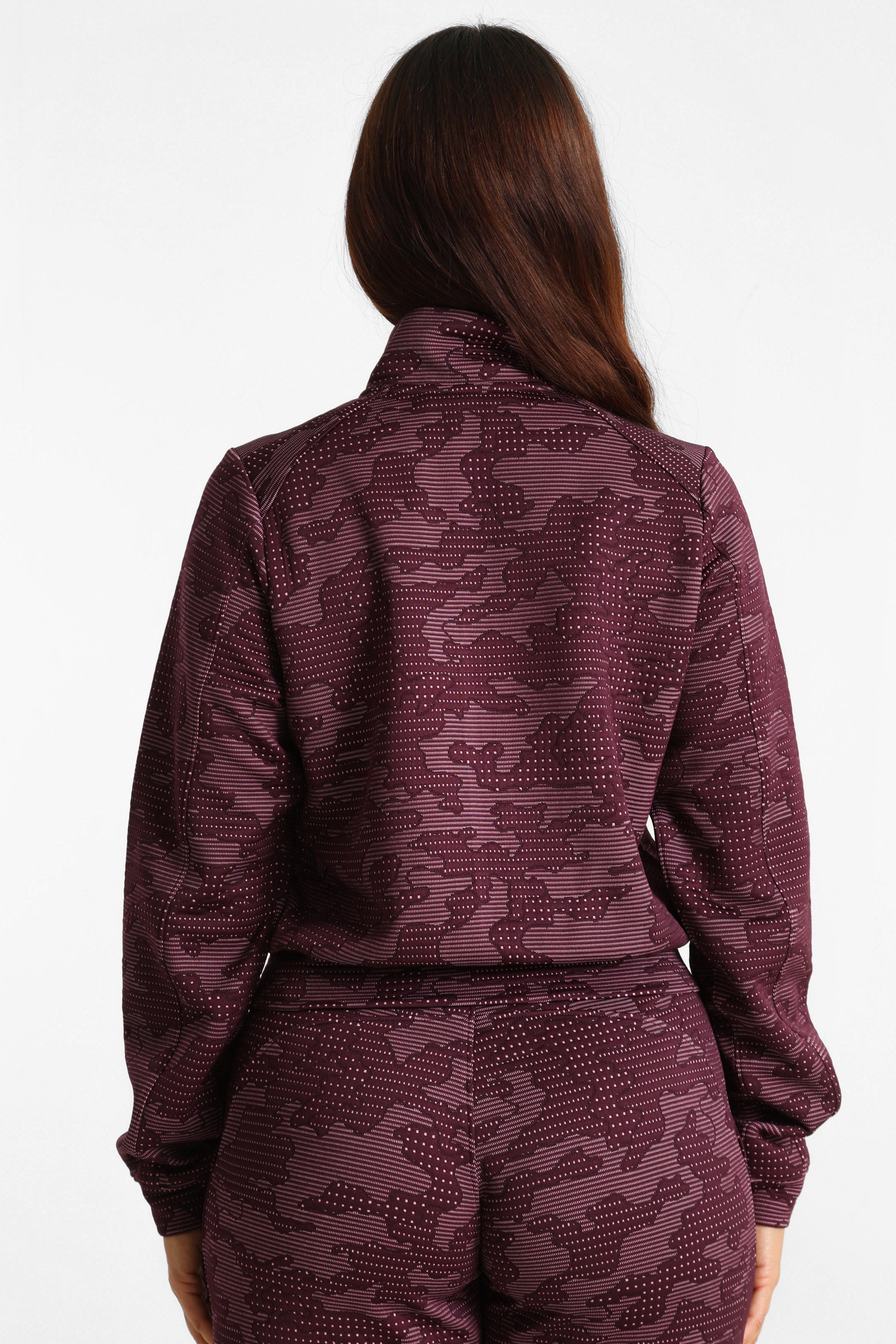 Trainingsjacke - Dark Aubergine