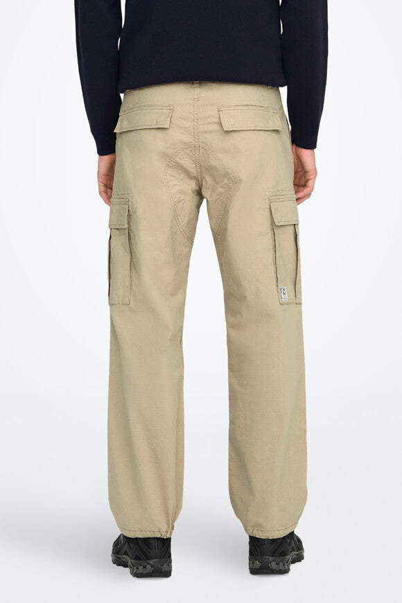 Ray Loose Fit Pantalon Cargo L32 - Chinchilla