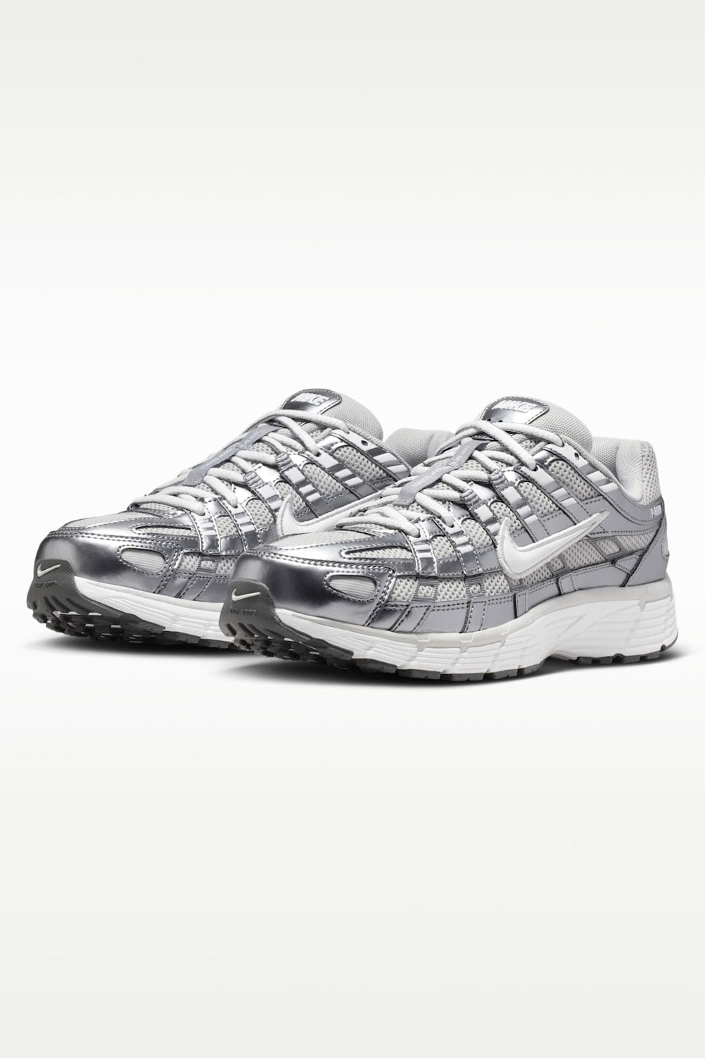 P-6000 Sneaker - Grey Fog + White + Metallic Cool Grey