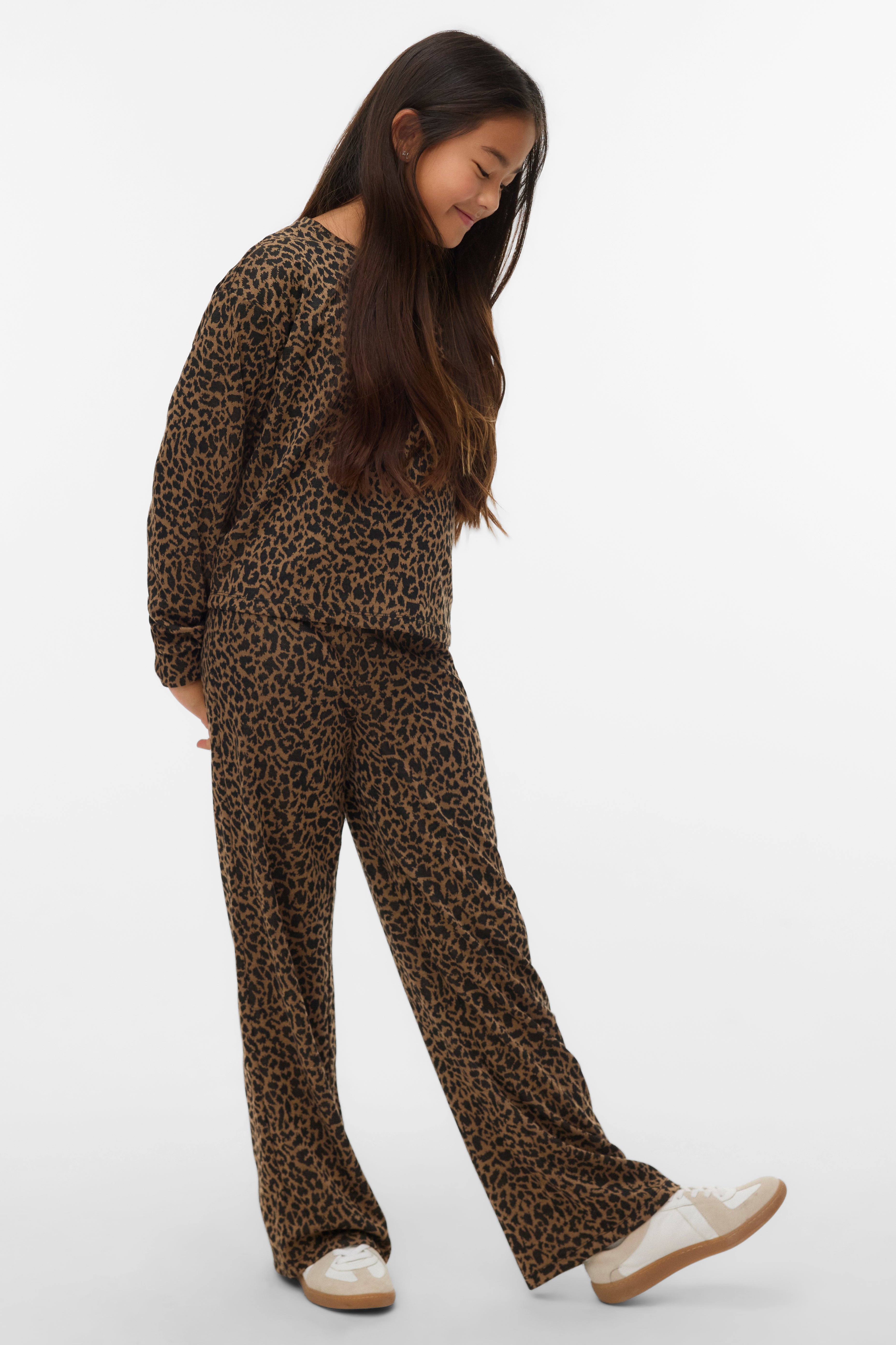 VMNELLA Wide Leg Hose - Leo