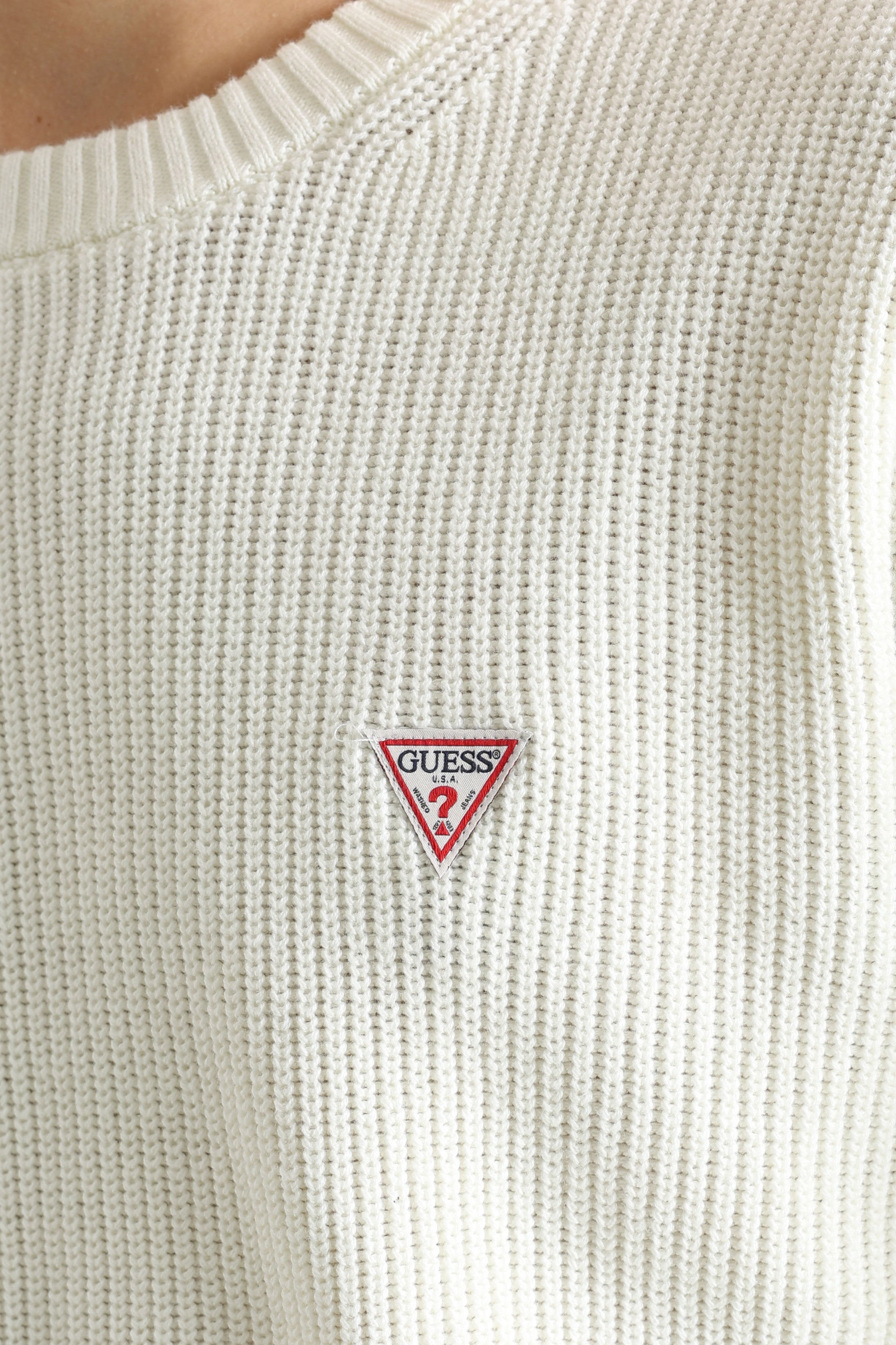 Knitted sweater - Warm White