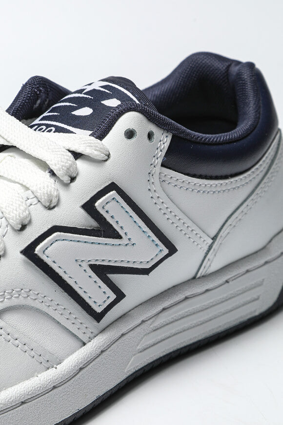 BB480 Sneaker - Weiss + Navy