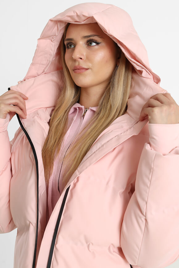 Quilted jacket - Pink + Black