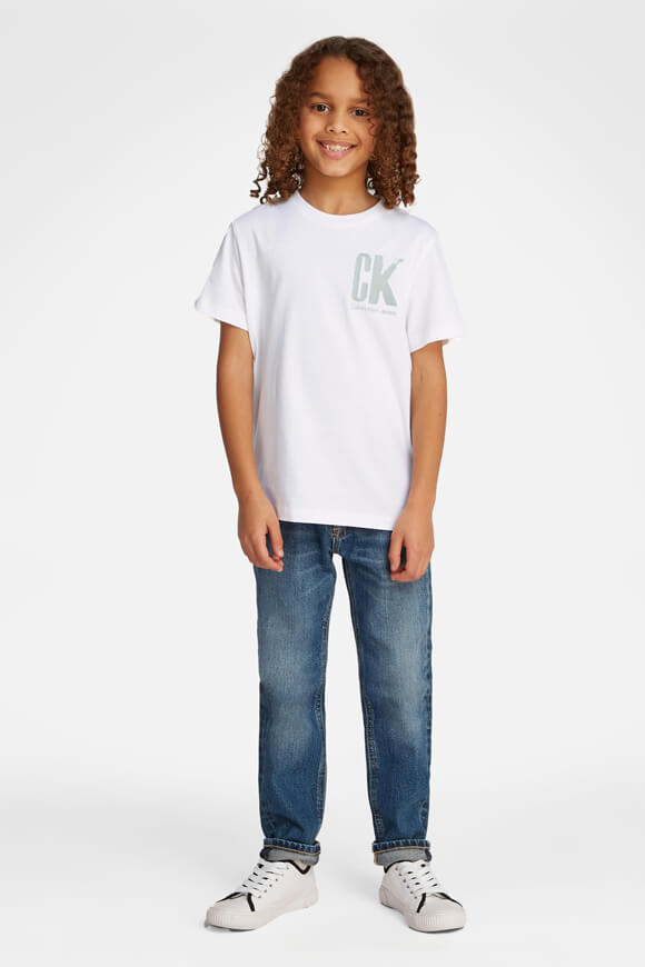 T-shirt con stampa grafica Chest Surf - Bright White