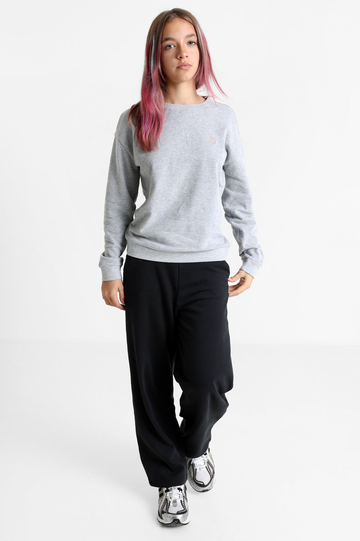 Felpa Cloe - Light Grey Heather