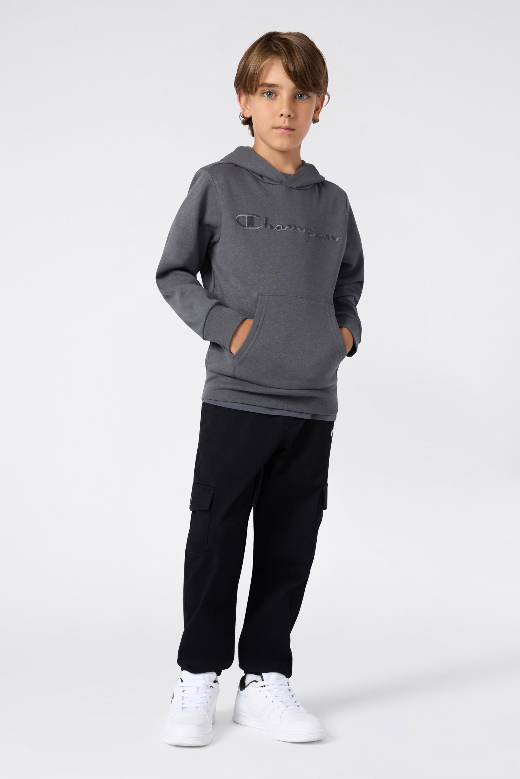 Hooded sweatshirt - Anthracite