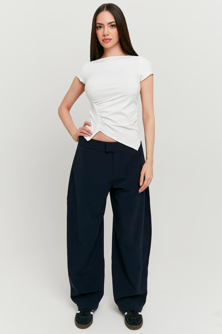 Ballon-Stoffhose - Dark Navy