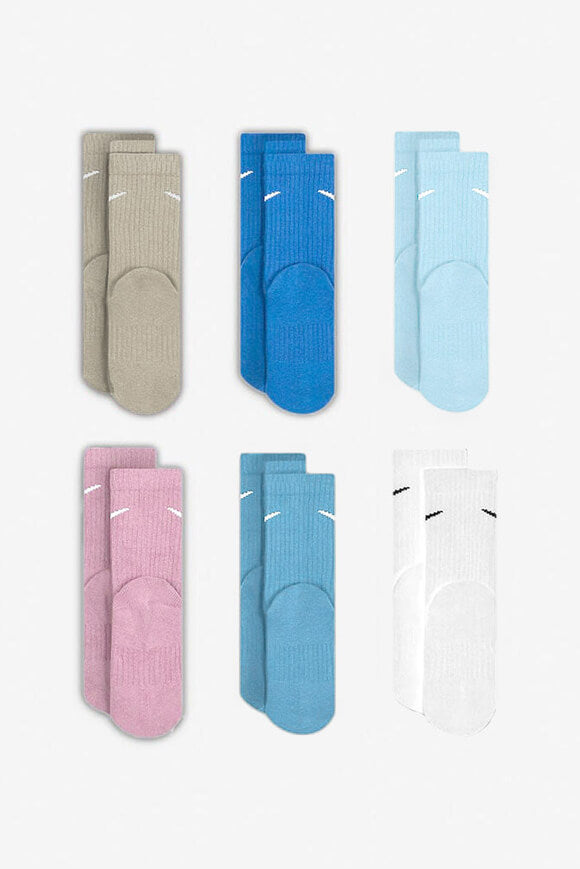 Performance Basics Sechserpack Kids Socken - Blue Beyond