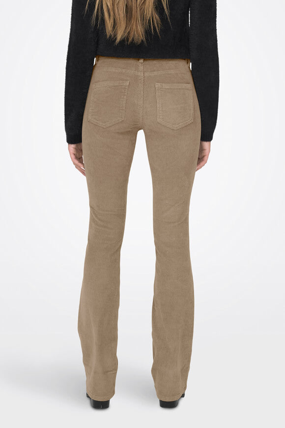 Pantalon flare en velours côtelé L32 - Fossil