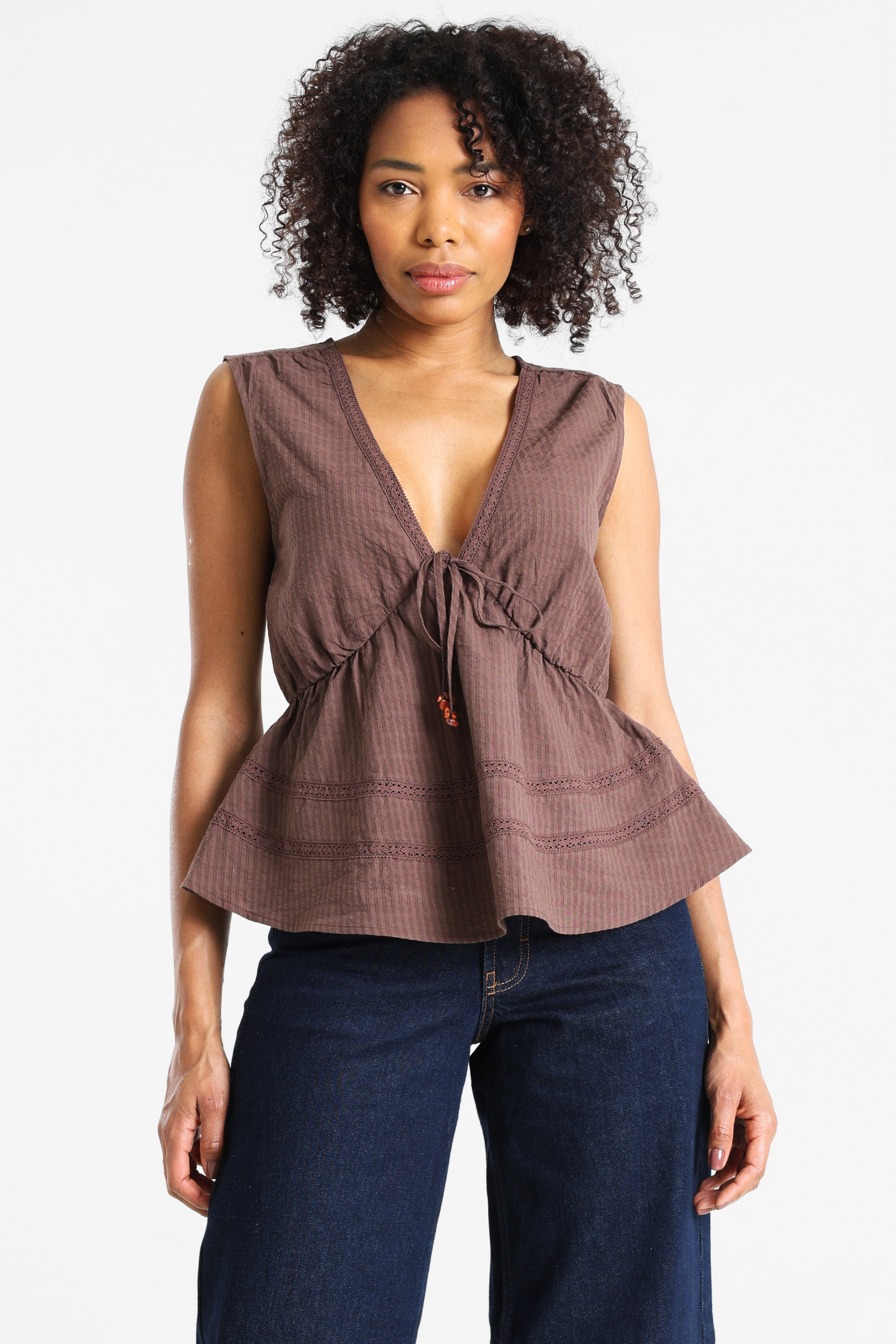 ONLNELSA Peplum-Top - Shopping Bag
