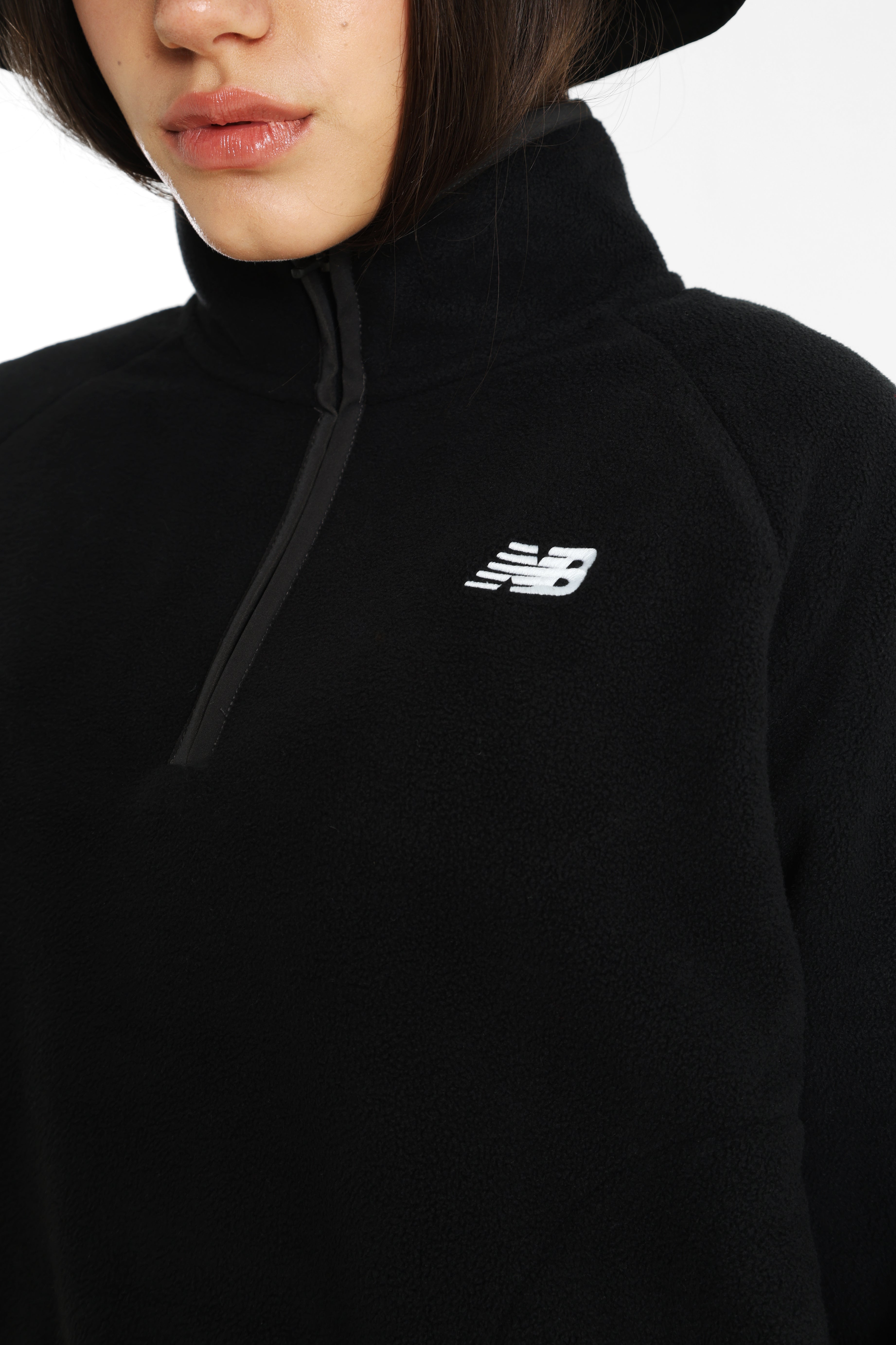 Fleece Sweater - Black