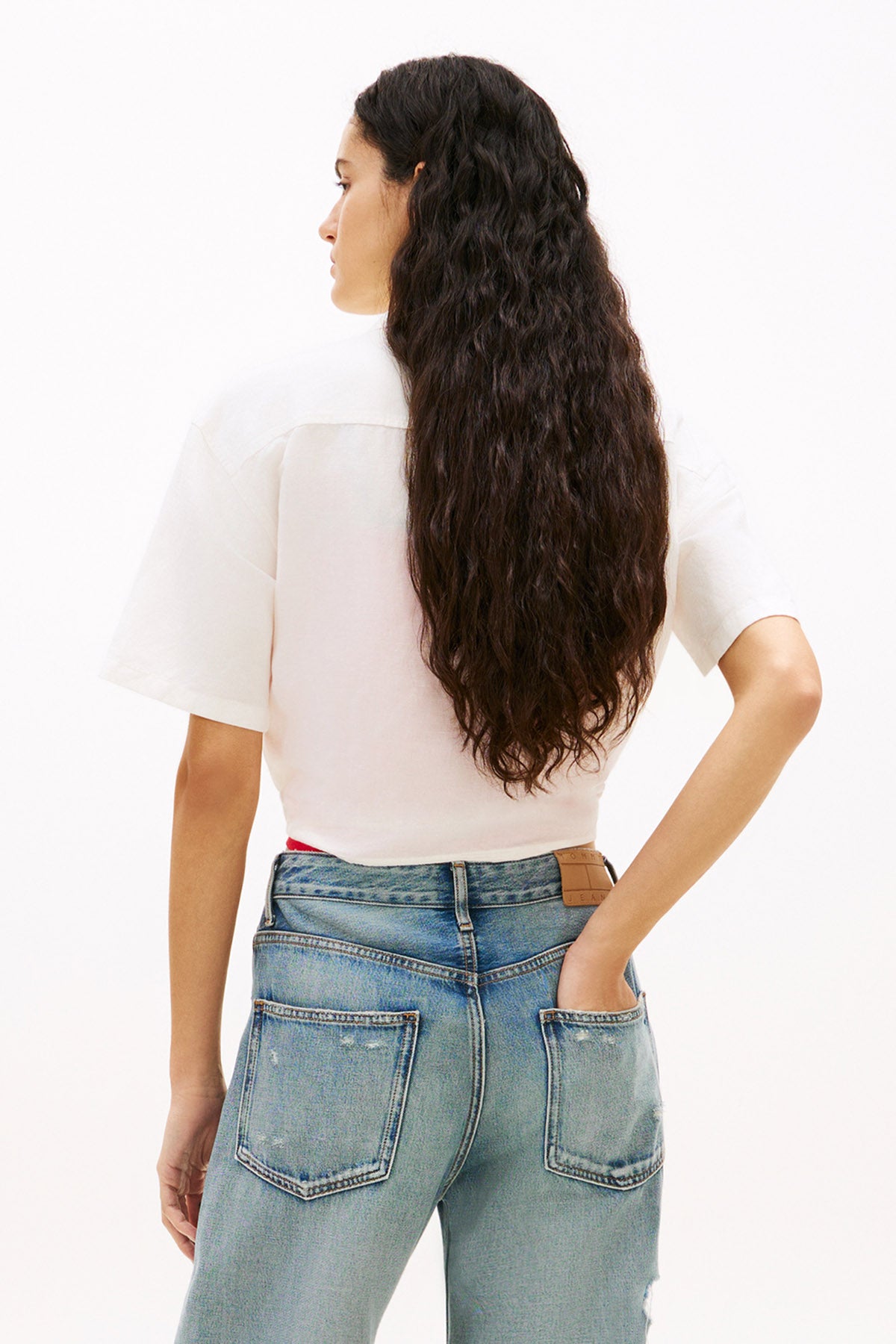 Loose linen shirt - Offwhite