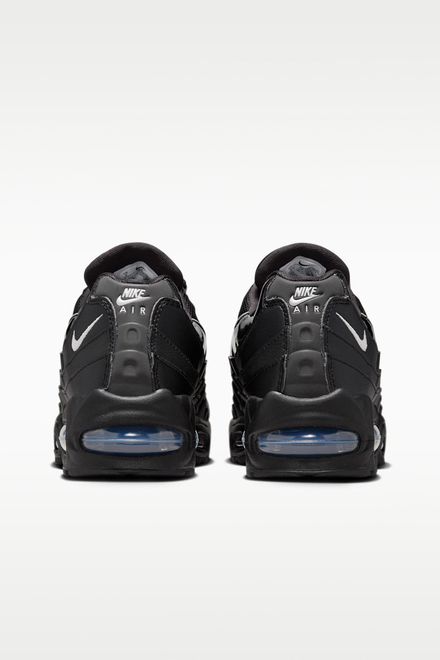 Air Max 95 Big Bubble Sneaker - Black + Metallic Silver