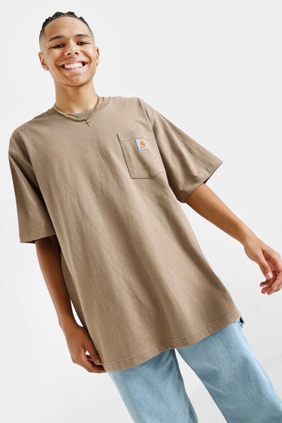 T-shirt Pocket Oversize - Désert