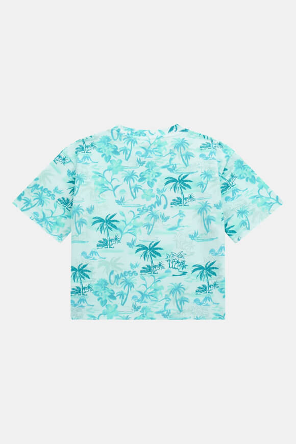 T-shirt à crochets - Palms On Blue