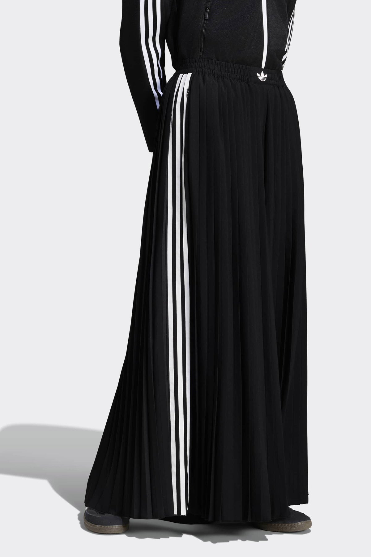 Plissee Trainingshose - Black