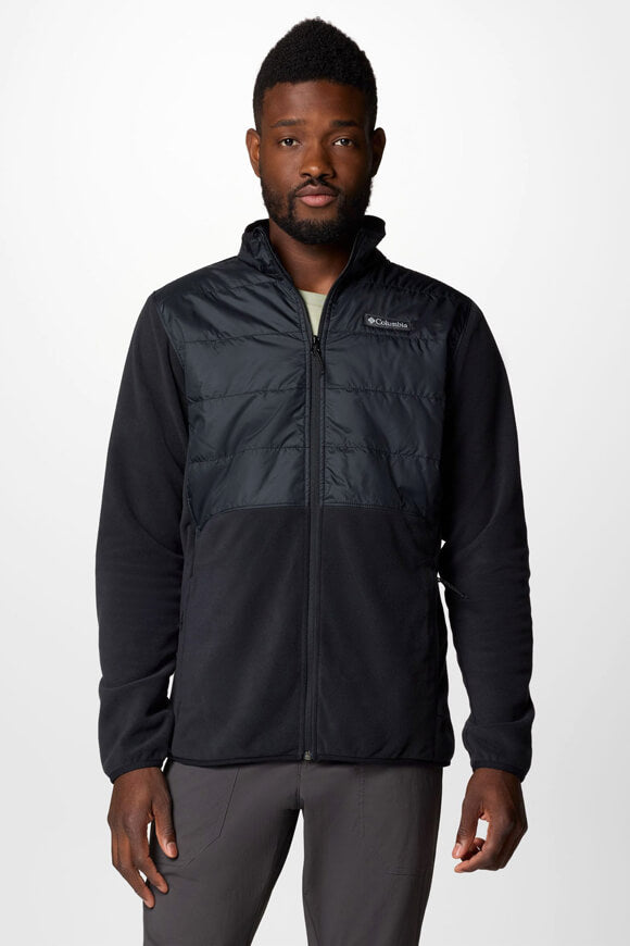 Basin Buttu fleece jacket - Black