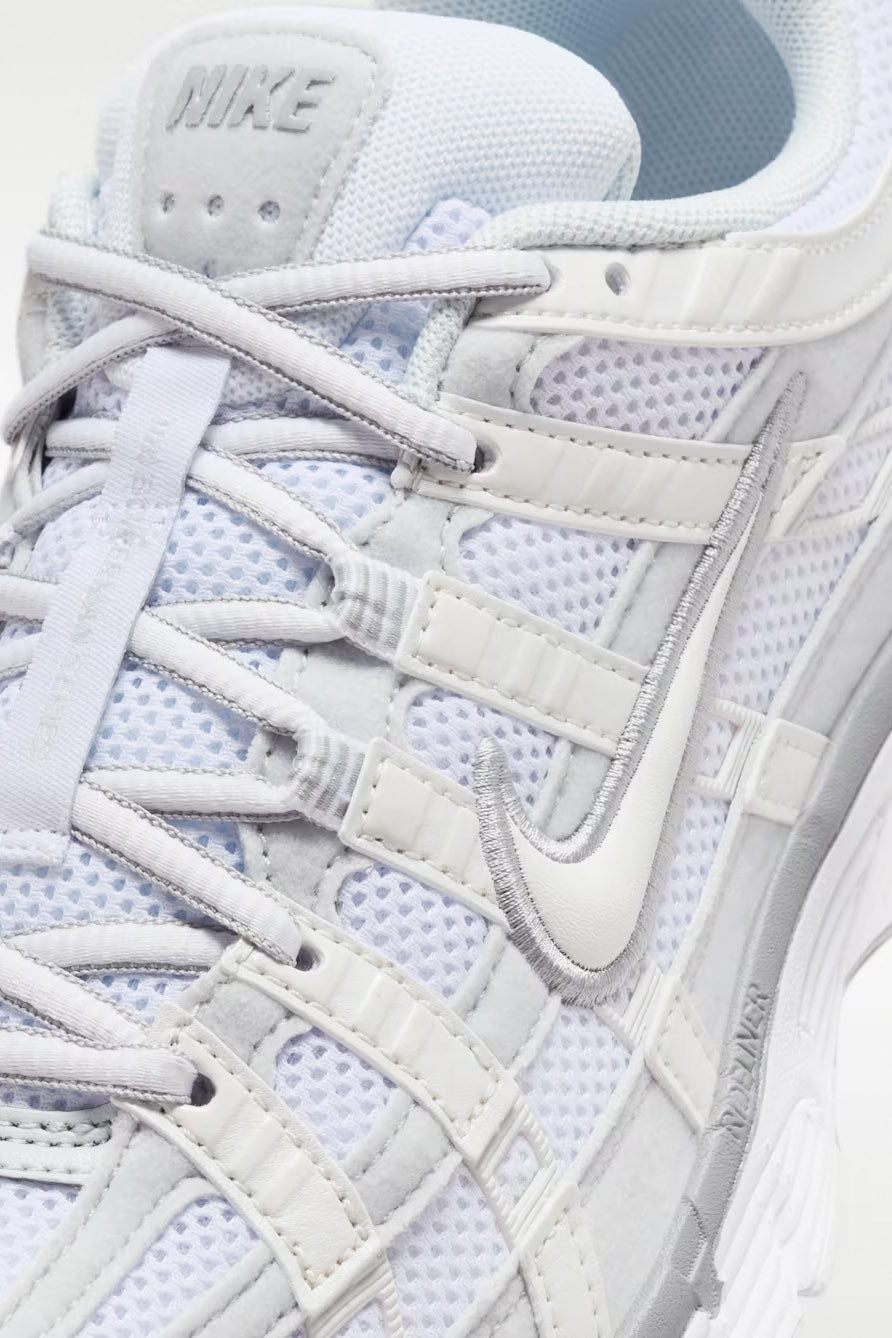 P-6000 Sneaker - Summit White + Pure Platinum