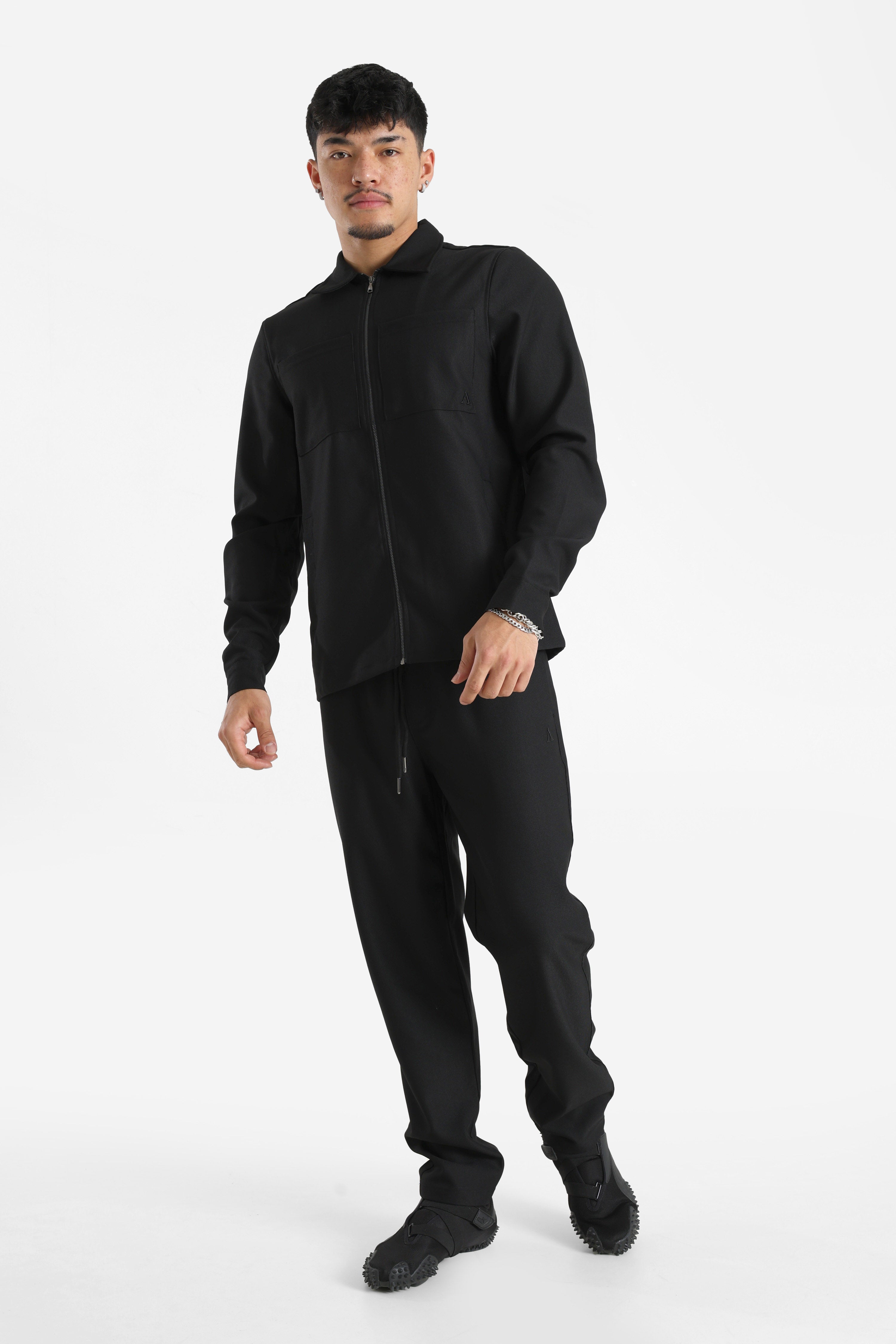 Caglio Overshirt - Jet Black