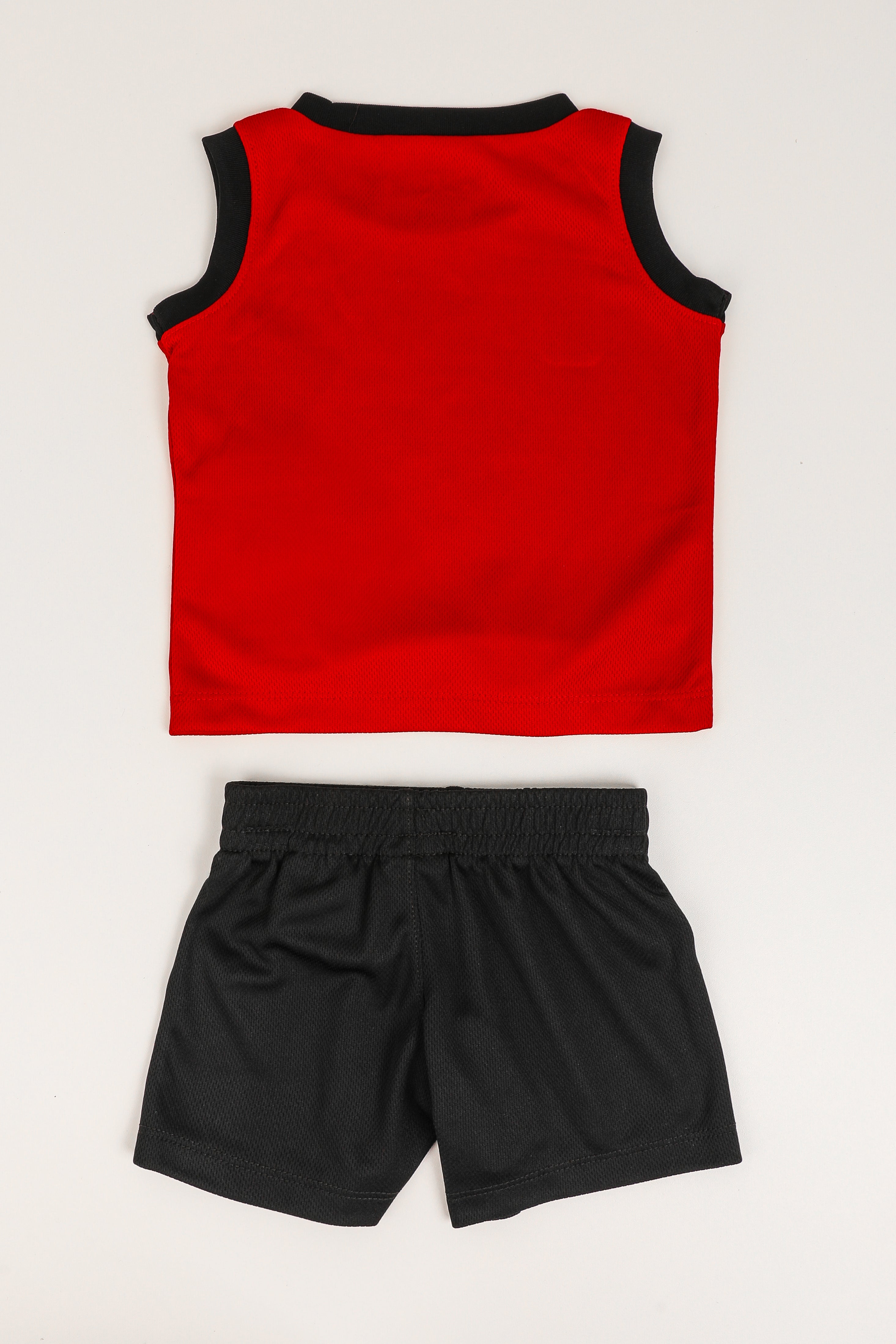 Air Mesh Baby-Set - Black + University Red