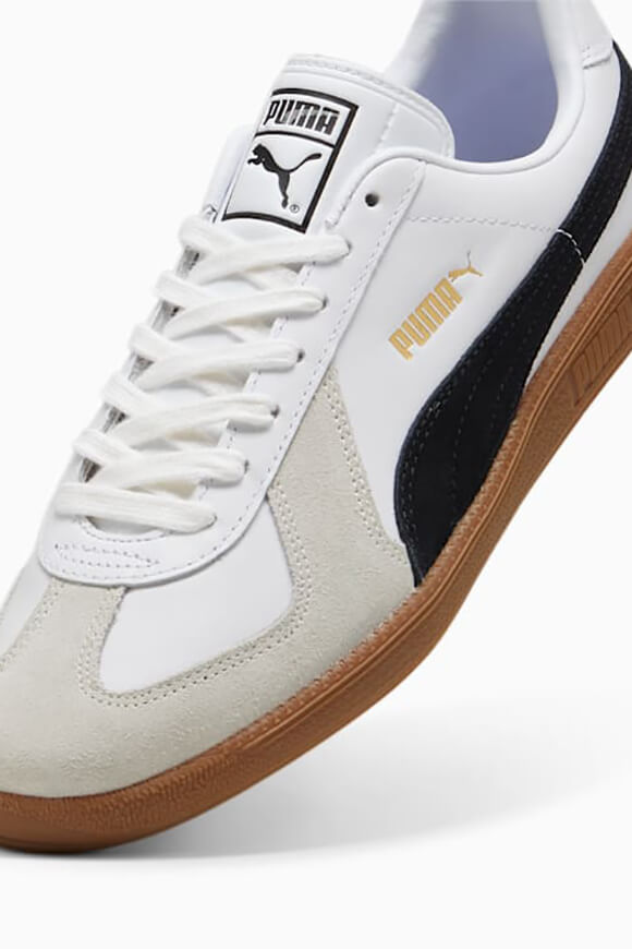 Army Trainer Sneaker - White + Black