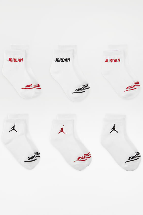 Six-pack of socks - White