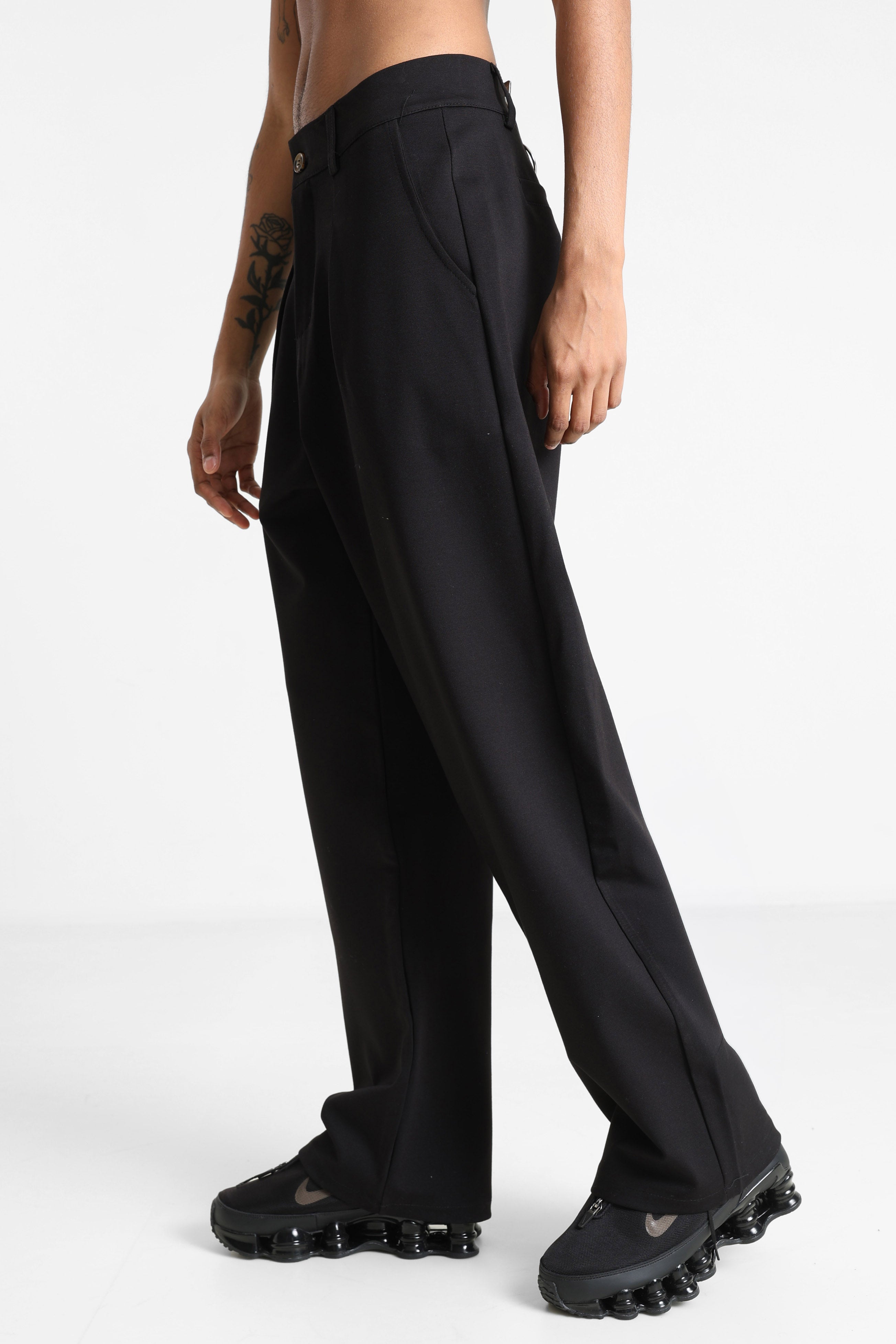Stoffhose - Black