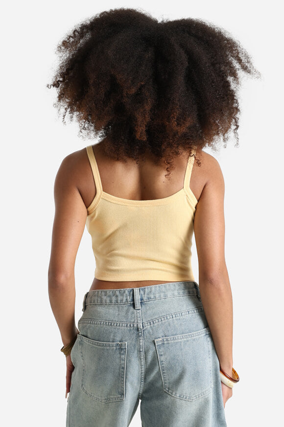 Summer Soul Top court côtelé à bretelles - Impala